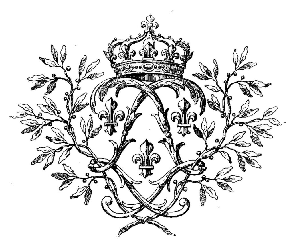 Monogram of Louis XIV